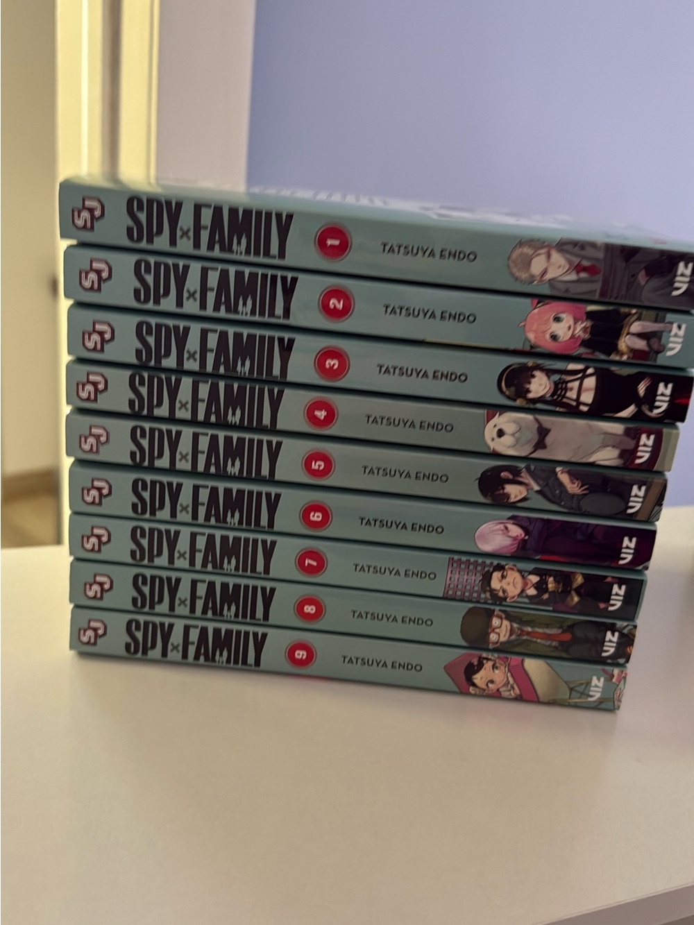 SPY x FAMILY Manga Volumes 1-9 - Teal Cover Collection